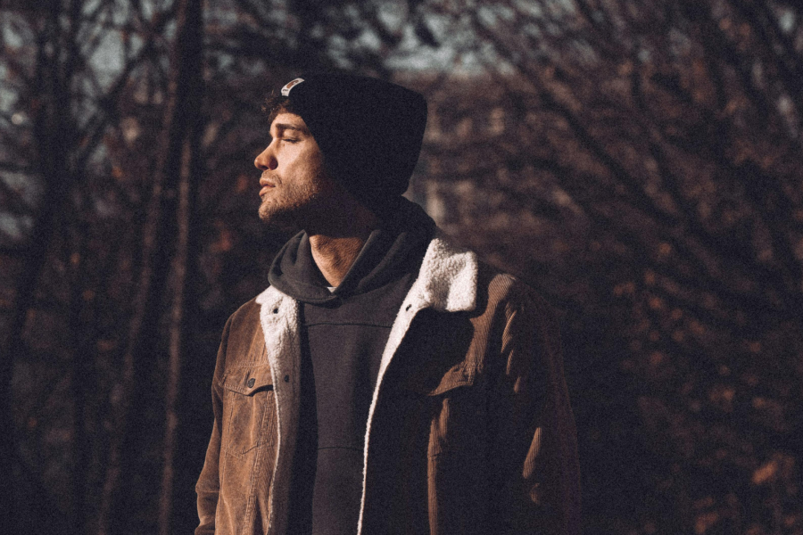 Casual Brown Hoodie for Men
