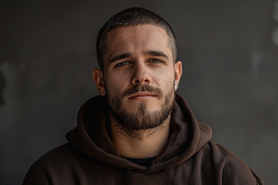 Men’s Brown Hoodie