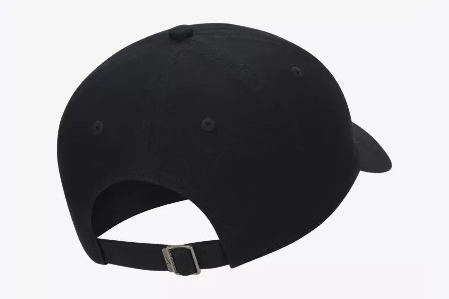 Men’s Black Cap with Print