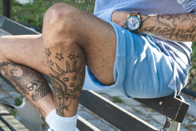 Casual Men’s Blue Shorts